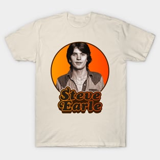 Retro Steve Earle Tribute T-Shirt